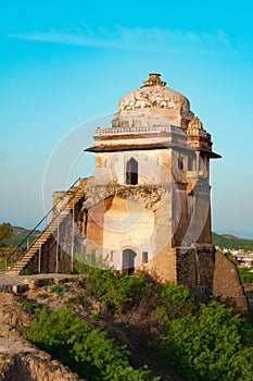 Ruins of Rohtas fort, an old ancient and historic monument in Jhelum Punjab Pakistan