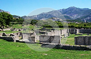 The ruins of Roman ancient city -Salona