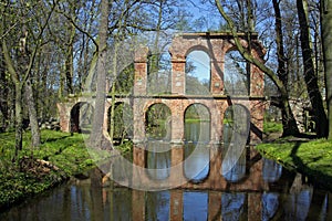 Ruins of Roman aqueduct