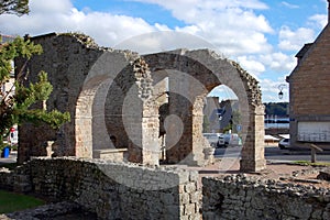 Ruins of the Roman city of Cite d`Alet