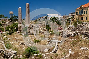 Ruins of the Roman city in Tyre