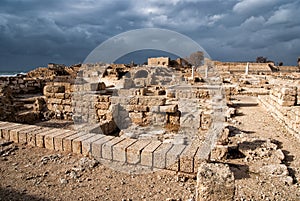 Ruins of roman period in caesarea