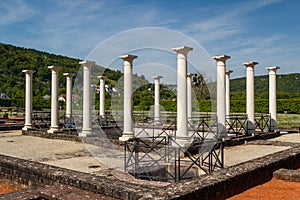 Ruins of the Roman villa near Echternach photo