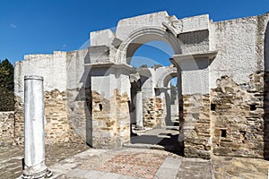 Ruins of Round (Golden) Church, Great Preslav, Bulgaria