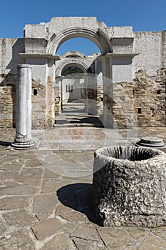 Ruins of Round (Golden) Church, Great Preslav, Bulgaria