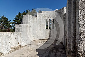 Ruins of Round Golden Church near The capital city of the First Bulgarian Empire Great Preslav Veliki Preslav, Bu