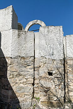 Ruins of Round Golden Church near The capital city of the First Bulgarian Empire Great Preslav Veliki Preslav, Bu