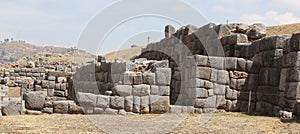 The ruins of Saksawaman near Cusco photo