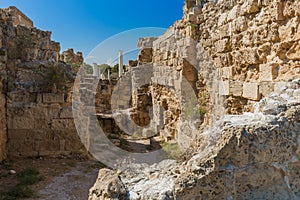 Ruins in Salamis - Famagusta Northern Cyprus