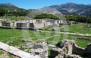 The ruins of Salona, Roman ancient city