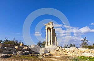 Ruins of the Sanctuary of Apollo Hylates, Cyprus