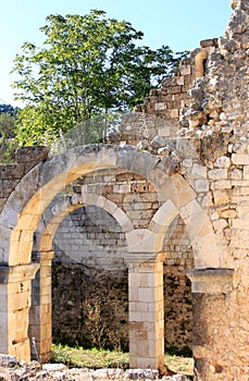 Ruins of Santa Maria di Cartignano, Central-Italy