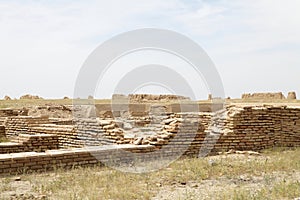 Ruins of Sauran, the ancient city located 43 kilometres from the city of Turkistan in Southern Kazakhstan