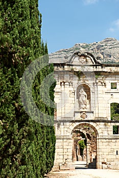 Ruins of Scala Dei Carthusian monastery, Spain photo