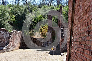 Ruins at Shasta, California, Old Mining Boomtown