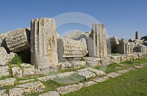 The ruins of Sicily