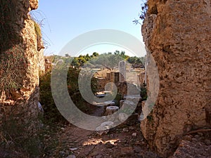 Ruins of Side city, Turkey