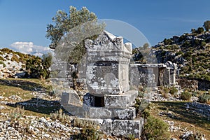 Ruins of Sidyma ancient city