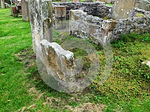 Ruined Church and ancient burial ground, South Ayrshire, Scotland.