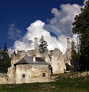 Ruins of Sklabina Castle