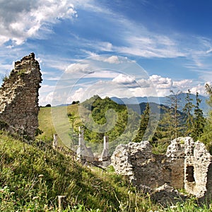 Ruins of Sklabina Castle