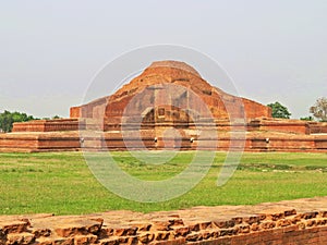 ruins of Somapura Mahavihara in Paharpur, Bangladesh
