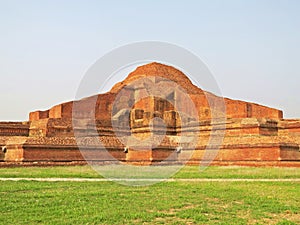 ruins of Somapura Mahavihara in Paharpur, Bangladesh