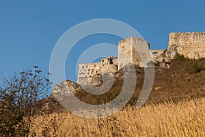 Zřícenina Spišského hradu na východním Slovensku