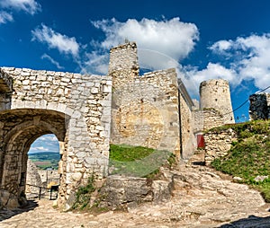 Spis Castle, a UNESCO world heritage site in Slovakia