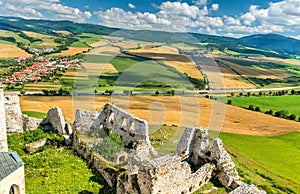 Spis Castle, a UNESCO world heritage site in Slovakia