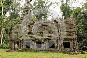 Ruins with square openings photo