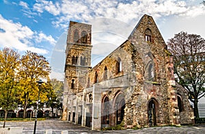 Ruins of St. Christoph Church in Mainz, Germany