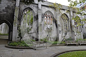 The Ruins of St. Dunstan-in-the-East