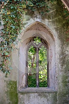 Ruins of St Dunstan in the East church.
