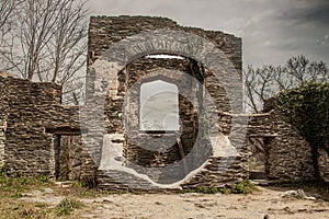 Ruins of St. John\'s Episcopal Church in Harper\'s Ferry West Virginia