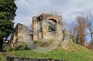 Ruins of St. John`s Episcopal Church photo