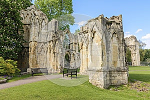 Ruins of St Marys AbbeyYork, UK photo