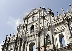 Ruins of St. Paul in Macau