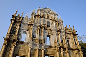 Ruins of St Paul in Maca photo