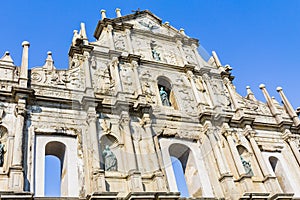 The Ruins of St. Paul's in Macao, China