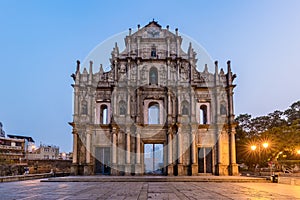 Ruins of St. Paul`s, Macau landmark, In 2005, they were officially listed as part of the Historic Centre of Macau, a UNESCO Worl