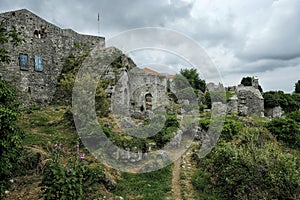 Ruins of Stari Bar in Montenegro.