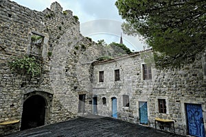 Ruins of Stari Bar in Montenegro.