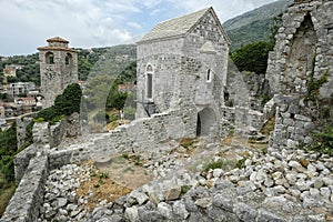 Ruins of Stari Bar in Montenegro.