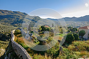 Ruins of Stari Grad Bar in Montenegro