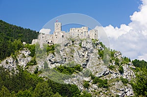 Ruins of Strecno Castle, Slovakia