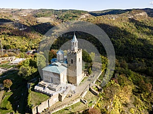 Ruins of stronghold Tsarevets, Veliko Tarnovo, Bulgaria