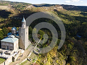 Ruins of stronghold Tsarevets, Veliko Tarnovo, Bulgaria