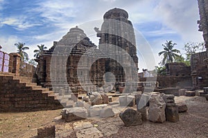 Ruins Suka Sari Temple in Bhubaneswar,Odisha, India