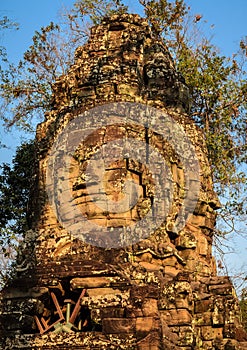 Ruins of Ta Keo temple in Angkor temple complex, Cambodia.